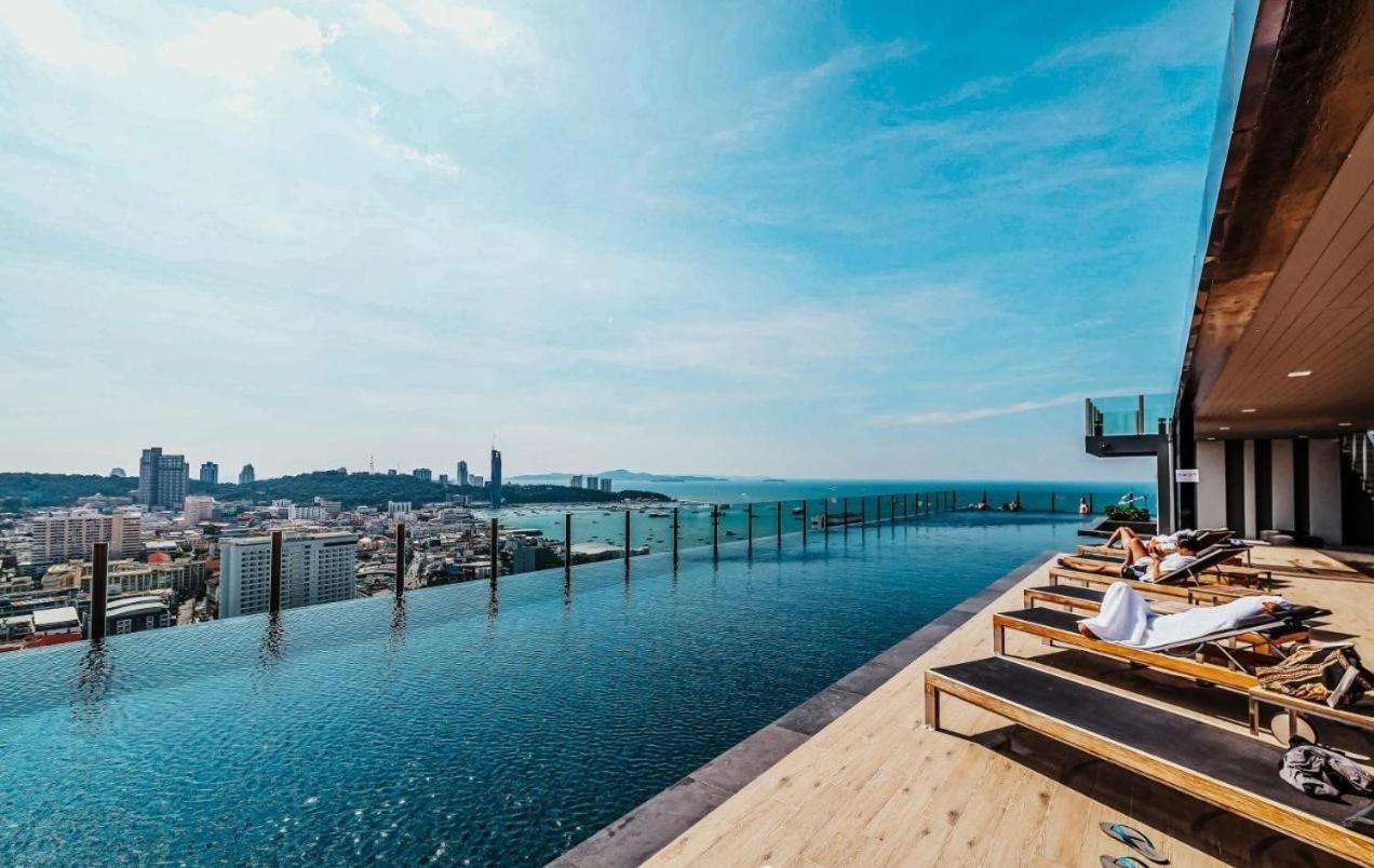 Apartamento Great Location With Infinity Pool -Central Pattaya Exterior foto