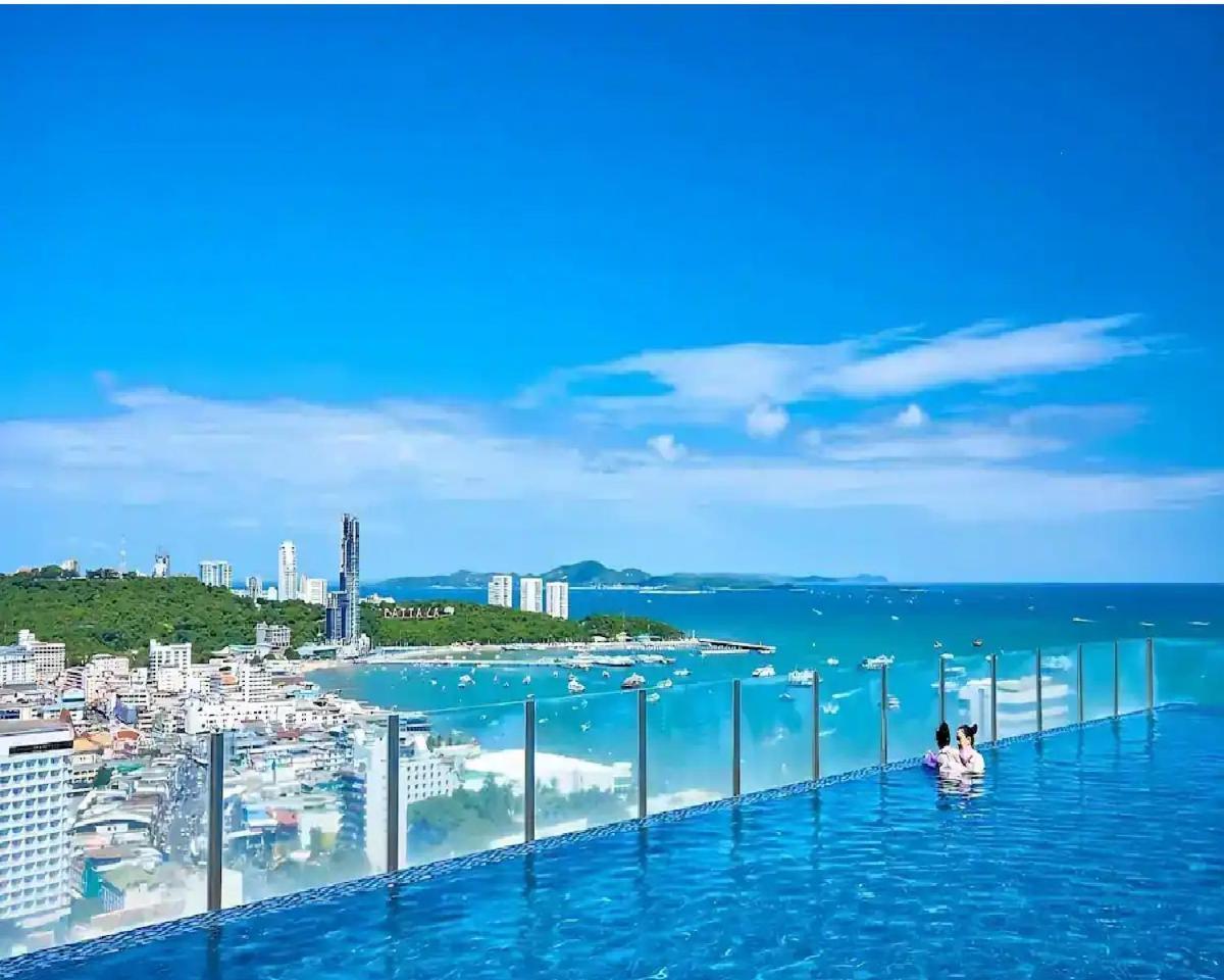 Apartamento Great Location With Infinity Pool -Central Pattaya Exterior foto